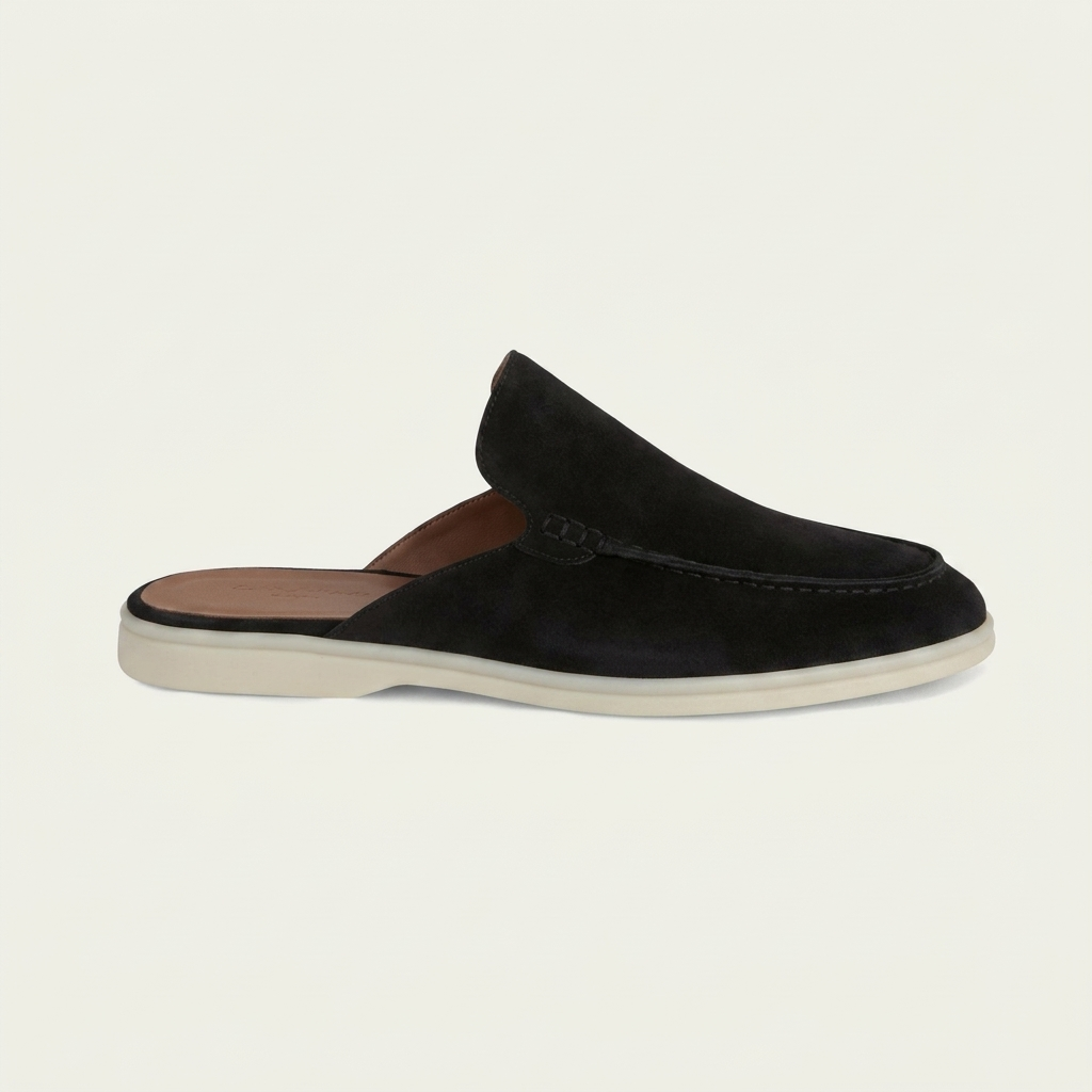 BRACKENLEIGH SUEDE BACKLESS LOAFERS