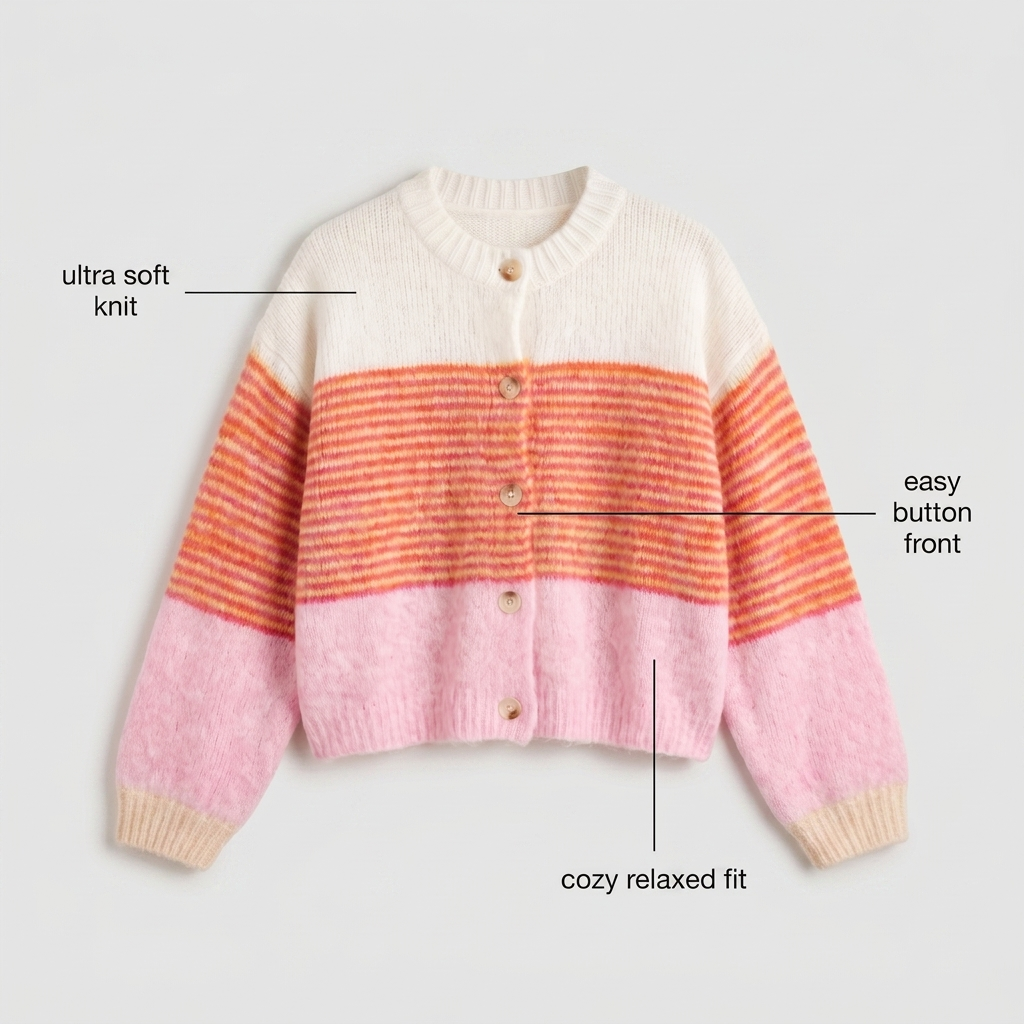 SIENNA RELAXED FIT CARDIGAN