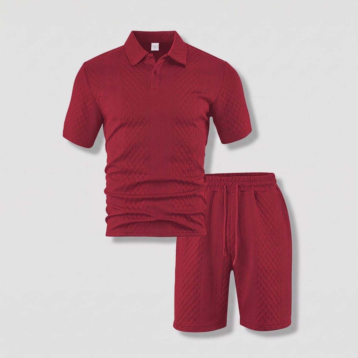 MONTFORD JACQUARD POLO SET