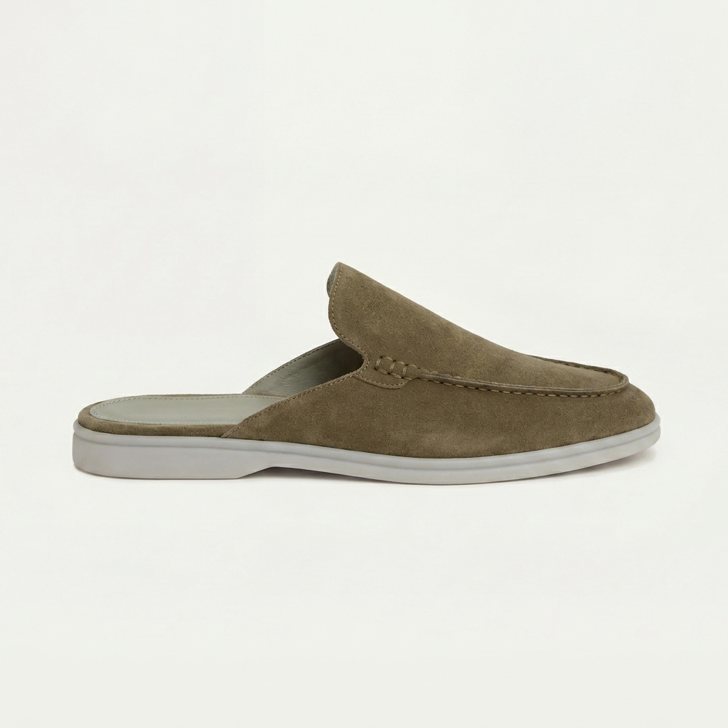 BRACKENLEIGH SUEDE BACKLESS LOAFERS