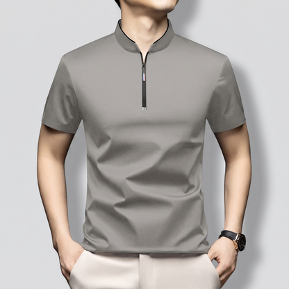 MONTAGUE PREMIUM HALF-ZIP POLO
