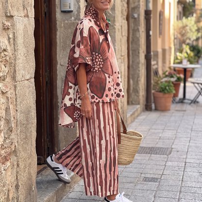 HAVERHILL PATTERNED TWO-PIECE SET