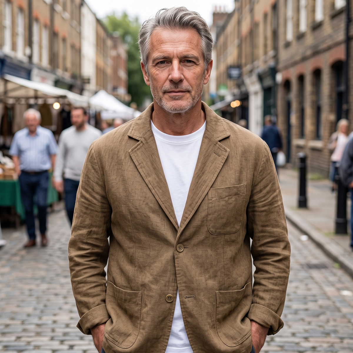 ALDERMOOR LINEN BLAZER