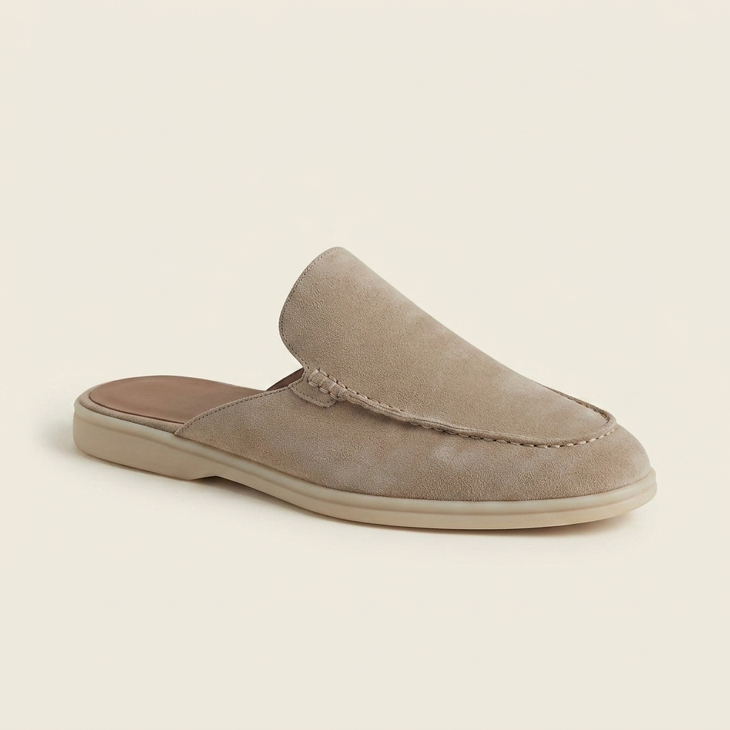 BRACKENLEIGH SUEDE BACKLESS LOAFERS