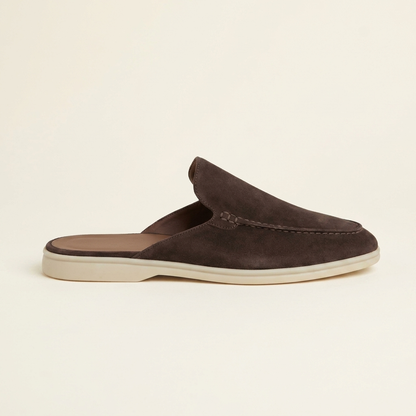 BRACKENLEIGH SUEDE BACKLESS LOAFERS