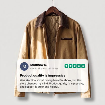WHITLOCK COTTON ZIP JACKET