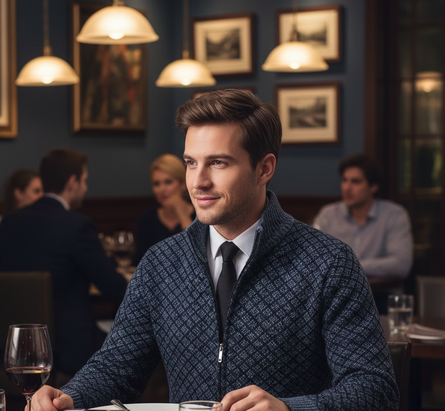 PRESTON PREMIUM CARDIGAN