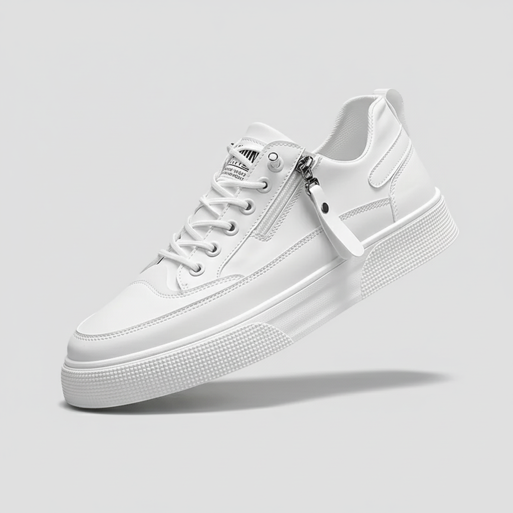 SORRENTO LEATHER TRAINERS