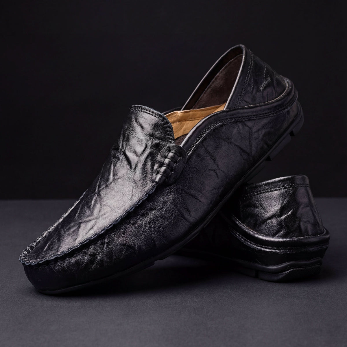 HENRY LEATHER LOAFERS