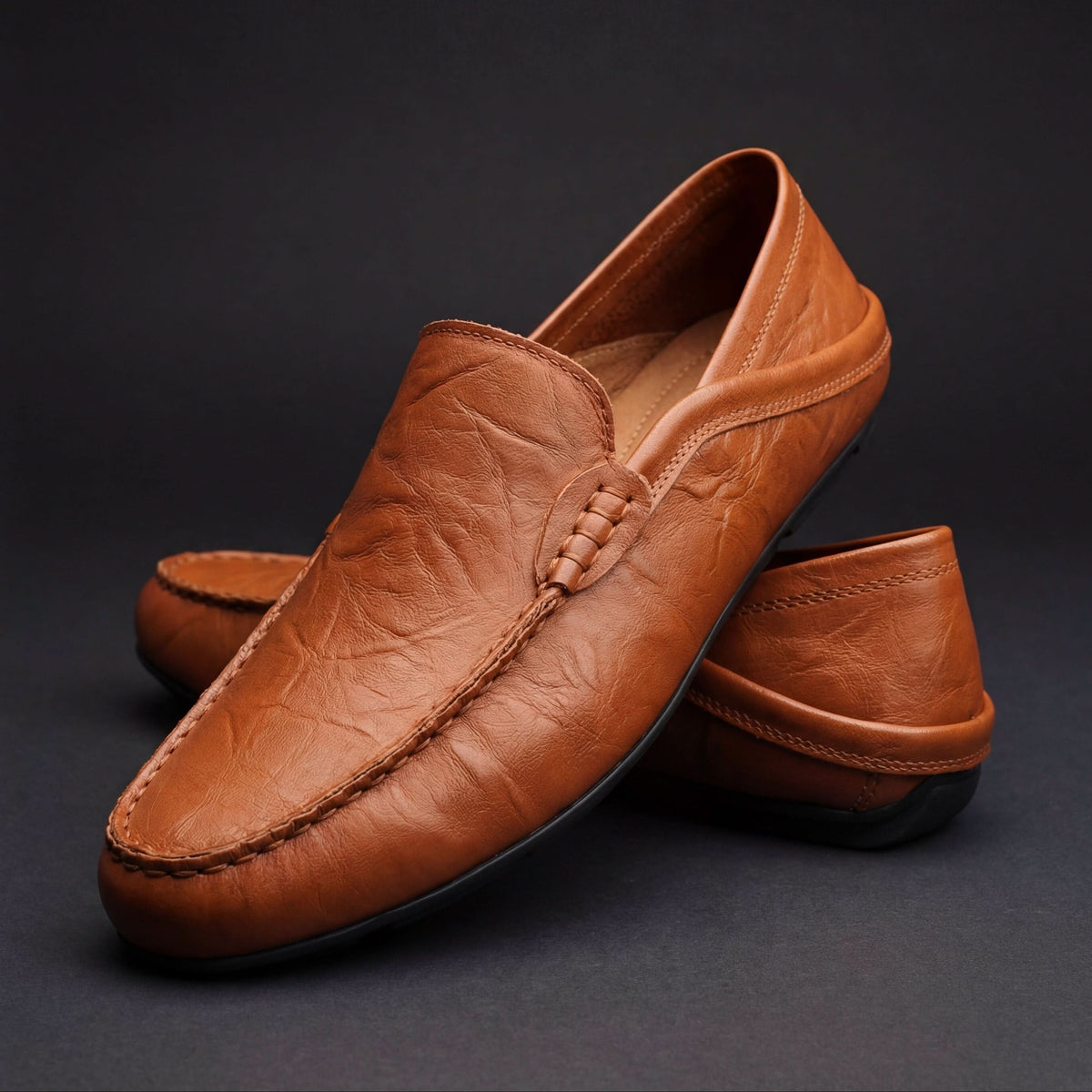 HENRY LEATHER LOAFERS