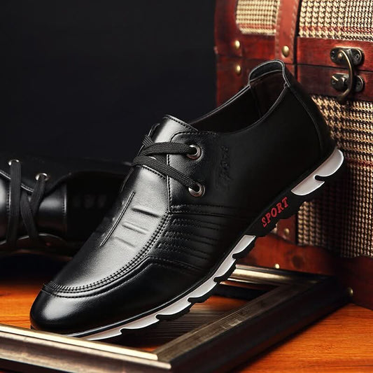 PETERSEN LEATHER TRAINERS