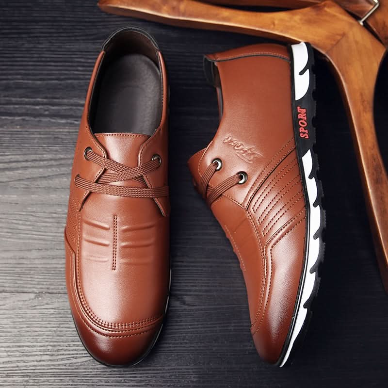 PETERSEN LEATHER TRAINERS