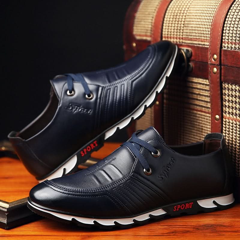 PETERSEN LEATHER TRAINERS