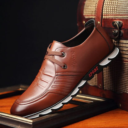 PETERSEN LEATHER TRAINERS
