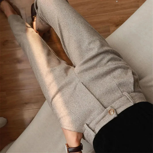 BECKFORD WOOL TROUSERS