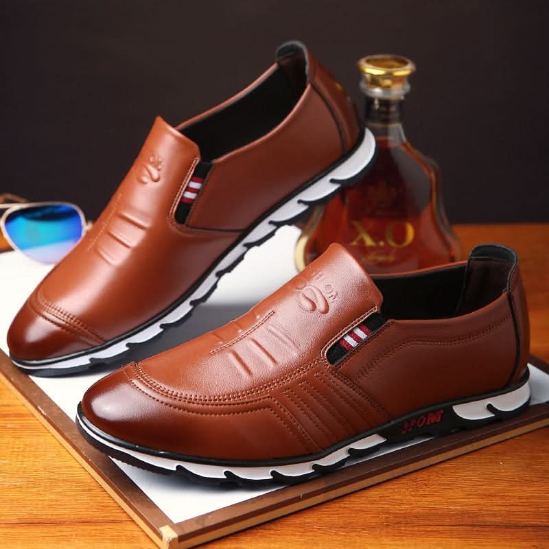 PETERSEN LEATHER TRAINERS