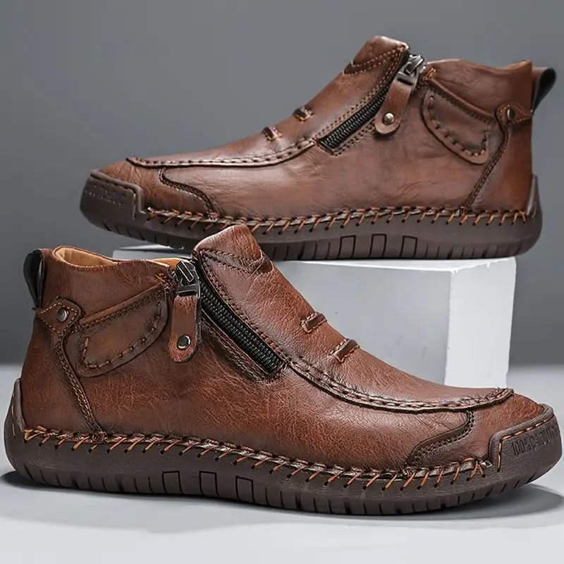 CAMDEN™ ORTHOPEDIC LEATHER TRAINERS