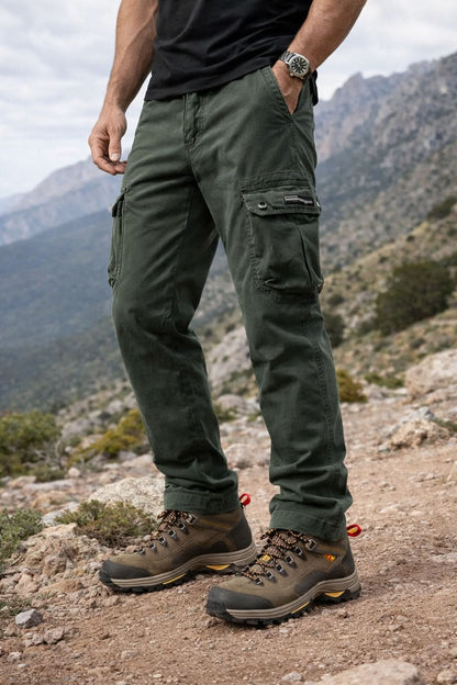 PORTWELL CASUAL UTILITY TROUSERS