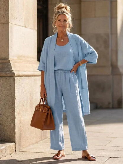 IMOGEN LIGHTWEIGHT CARDIGAN SET