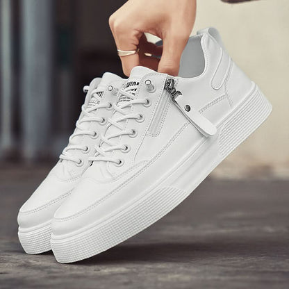 SORRENTO LEATHER TRAINERS