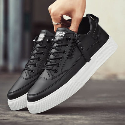 SORRENTO LEATHER TRAINERS