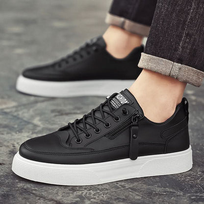 SORRENTO LEATHER TRAINERS
