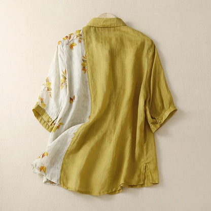 LIA LINEN SHIRT