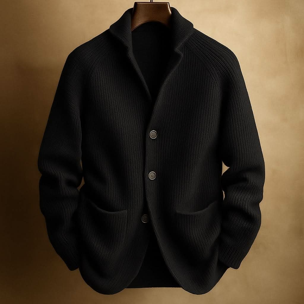 ALDRIC RIBBED CARDIGAN