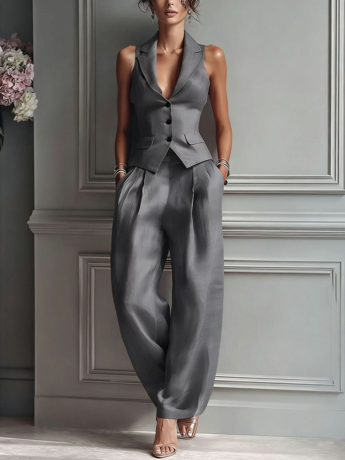 SOLARA BUTTON CO-ORD SET