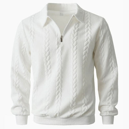 MARION ELEGANT ZIP POLO