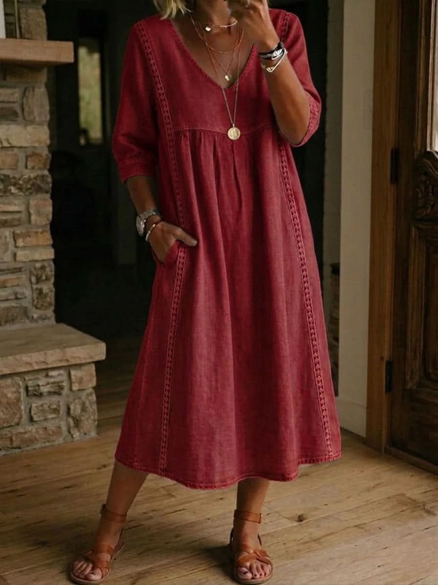 FLORA CASUAL LACE DRESS