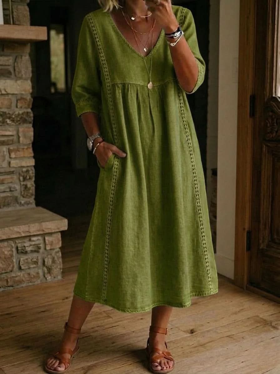 FLORA CASUAL LACE DRESS