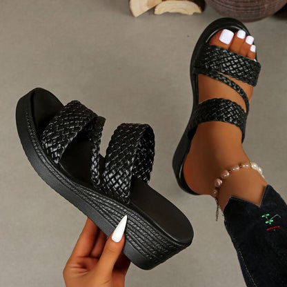 LENI SUMMER PLATFORM SANDALS