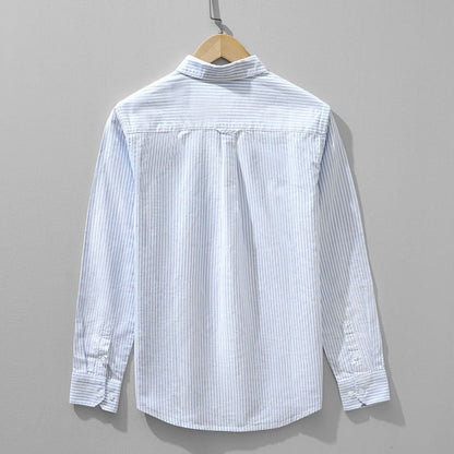 TOULOUSE STRIPED LINEN SHIRT