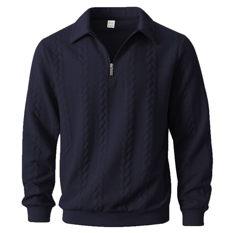 MARION ELEGANT ZIP POLO