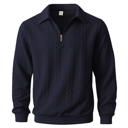 MARION ELEGANT ZIP POLO