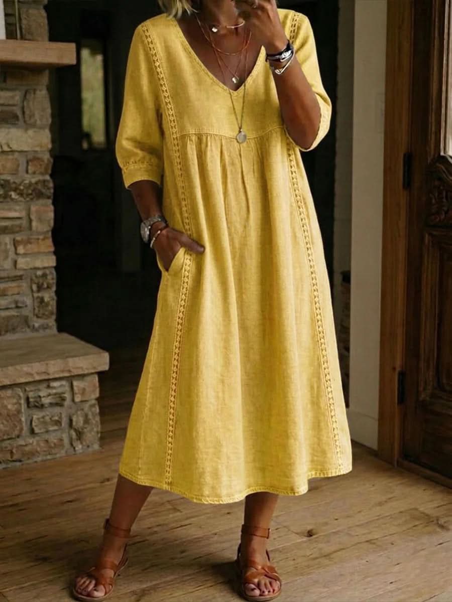 FLORA CASUAL LACE DRESS