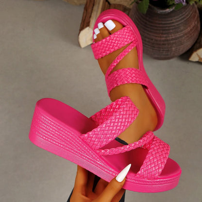 LENI SUMMER PLATFORM SANDALS