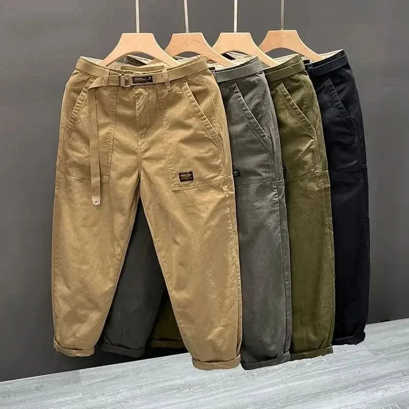 ASHBOURNE RETRO COTTON PANTS