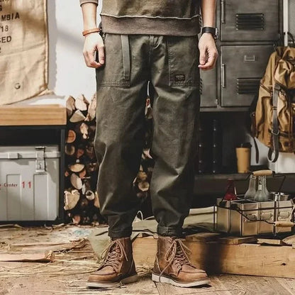 ASHBOURNE RETRO COTTON PANTS