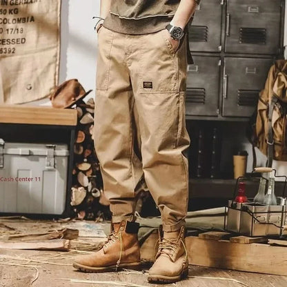 ASHBOURNE RETRO COTTON PANTS