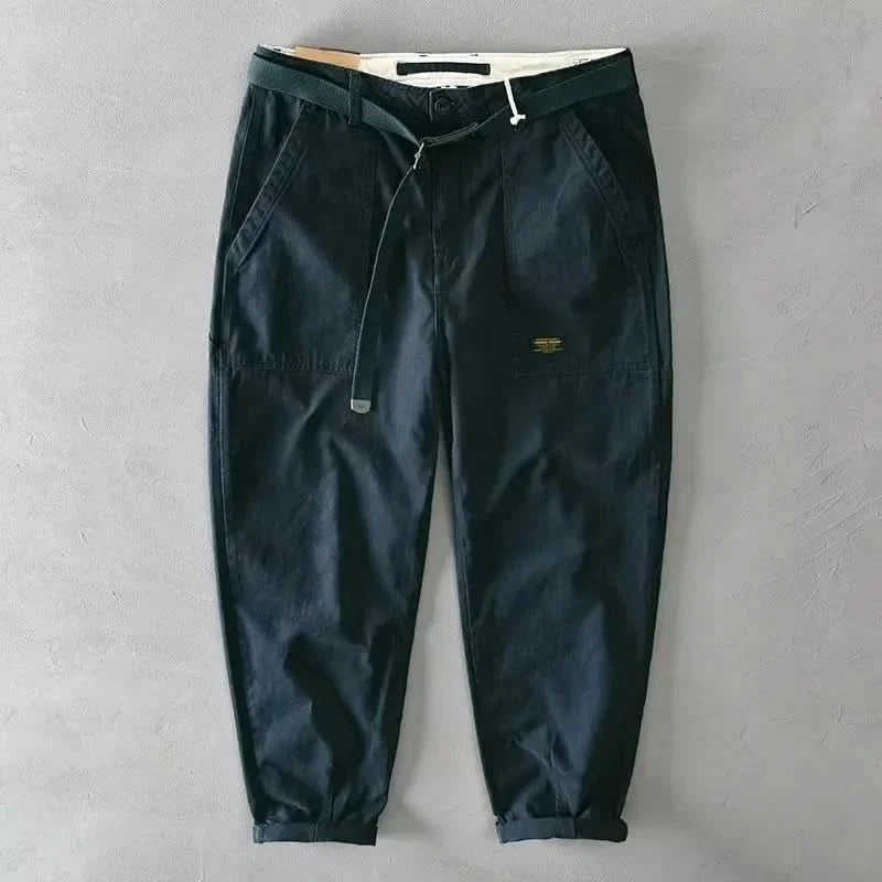 ASHBOURNE RETRO COTTON PANTS