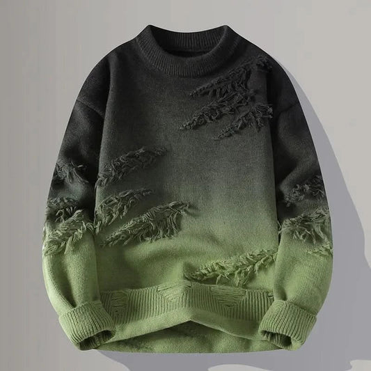 CORVIN DISTRESSED PULLOVER