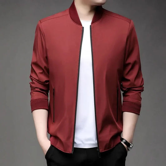 HUDSON STAND-COLLAR BLAZER