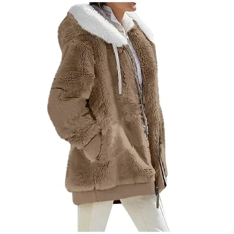 AMARA COSY HOODED JACKET