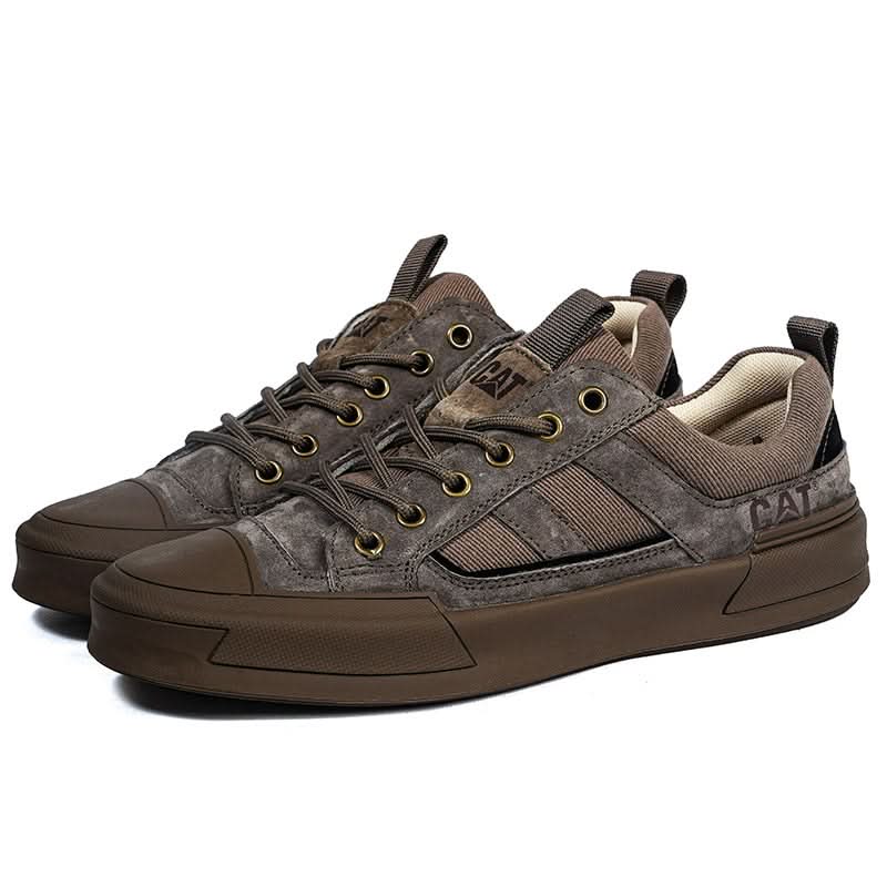 METROSTRIDE LEATHER TRAINERS