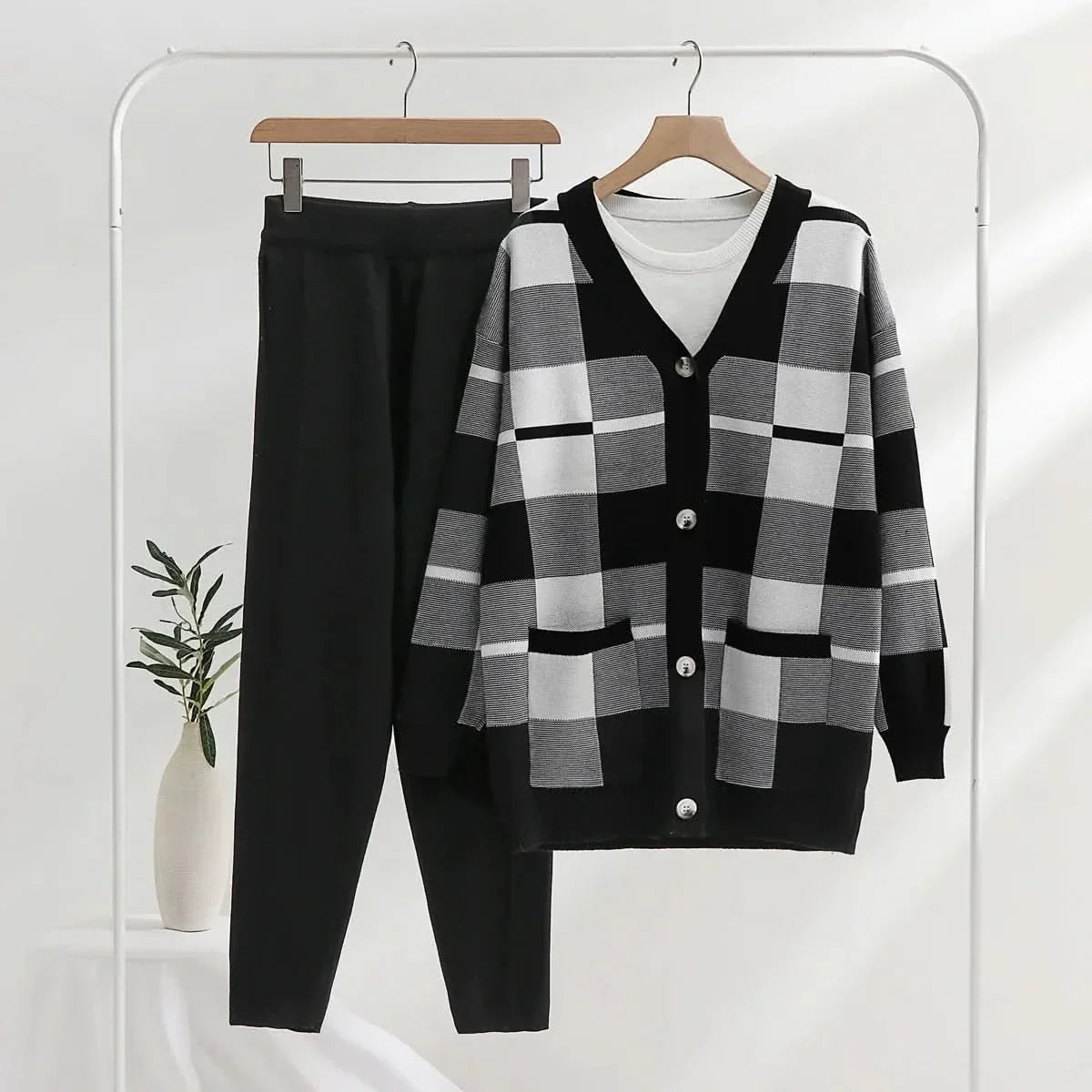 SUNDAY SOFT-KNIT 3-PIECE SET