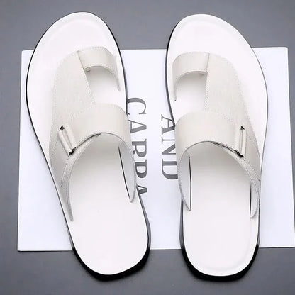 CALLEN LEATHER SANDALS