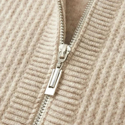 SORRENTO CASHMERE ZIP HOODIE