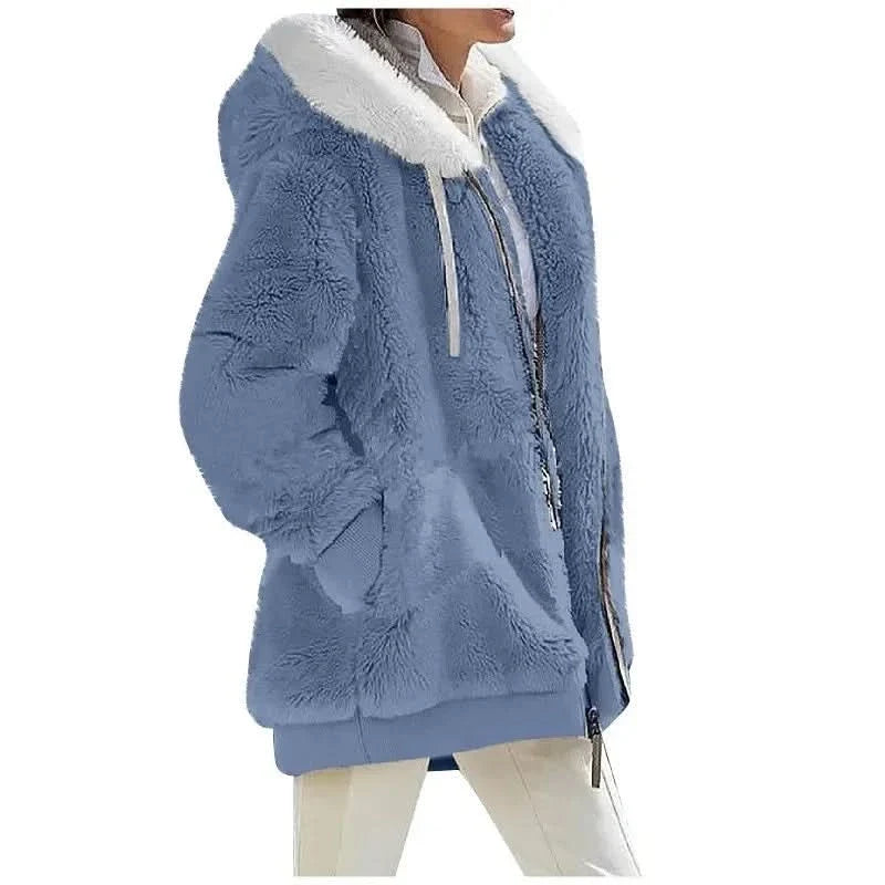 AMARA COSY HOODED JACKET